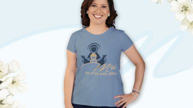 Para você, que é mãe de oração, que reza e entrega seus filhos a Deus.