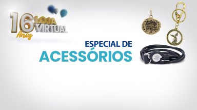 Toda a categoria de acessórios com 15% de desconto. Aproveite!