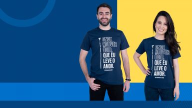 Conheça este vestuário inspirado em frase de São Francisco de Assis!