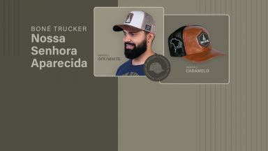 Boné Trucker Nossa Senhora Aparecida