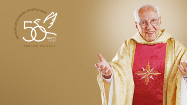 Participe da celebração dos 50 anos do batismo no Espírito Santo de Monsenhor Jonas Abib