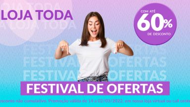Festival de ofertas! Aproveite