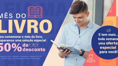 Abril: Mês do Livro!