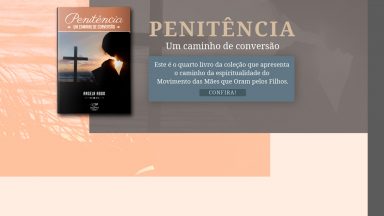 Livro Penitência: Um Caminho de Conversão