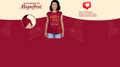 Blusa Muscle Tee Magnificat