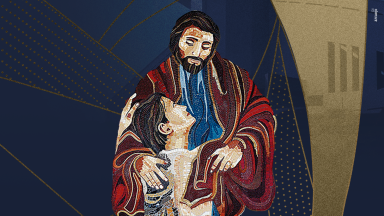 Você conhece o significado do Mosaico no Santuário do Pai das Misericórdias?