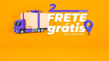 2 dias de FRETE GRÁTIS