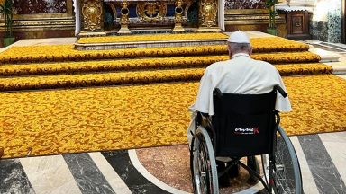 Papa confia à Virgem Maria sua viagem ao Canadá