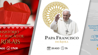 Fim de semana com o Papa: acompanhe
