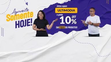 É somente hoje! Confira nosso cupom de Desconto com 10% off
