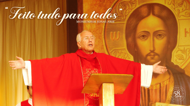 Gratidão, monsenhor Jonas Abib, pelo seu sim há 58 anos