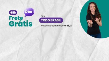 2 dias de frete grátis! Aproveite