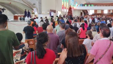 Fiéis se unem em oração na Missa de 7º dia do Monsenhor Jonas Abib