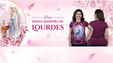 Uma linda peça para você expressar sua devoção à Maria. Clique aqui