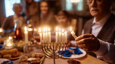 Como lâmpadas no candelabro