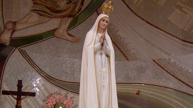 Réplica de Nossa Senhora de Fátima visita a Comunidade Canção Nova