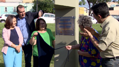 Área verde em cidade do interior de SP homenageia Padre Jonas