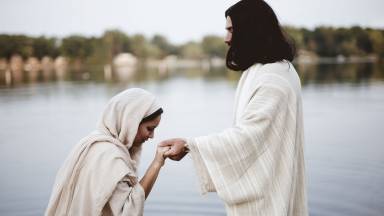 Jesus curou um cego