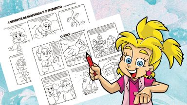 Parábolas em Quadrinhos para Colorir