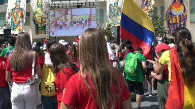 Salesianos na JMJ se encontram com Papa Francisco