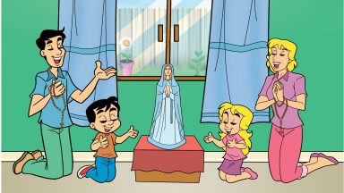 Os pais são os primeiros catequistas de seus filhos