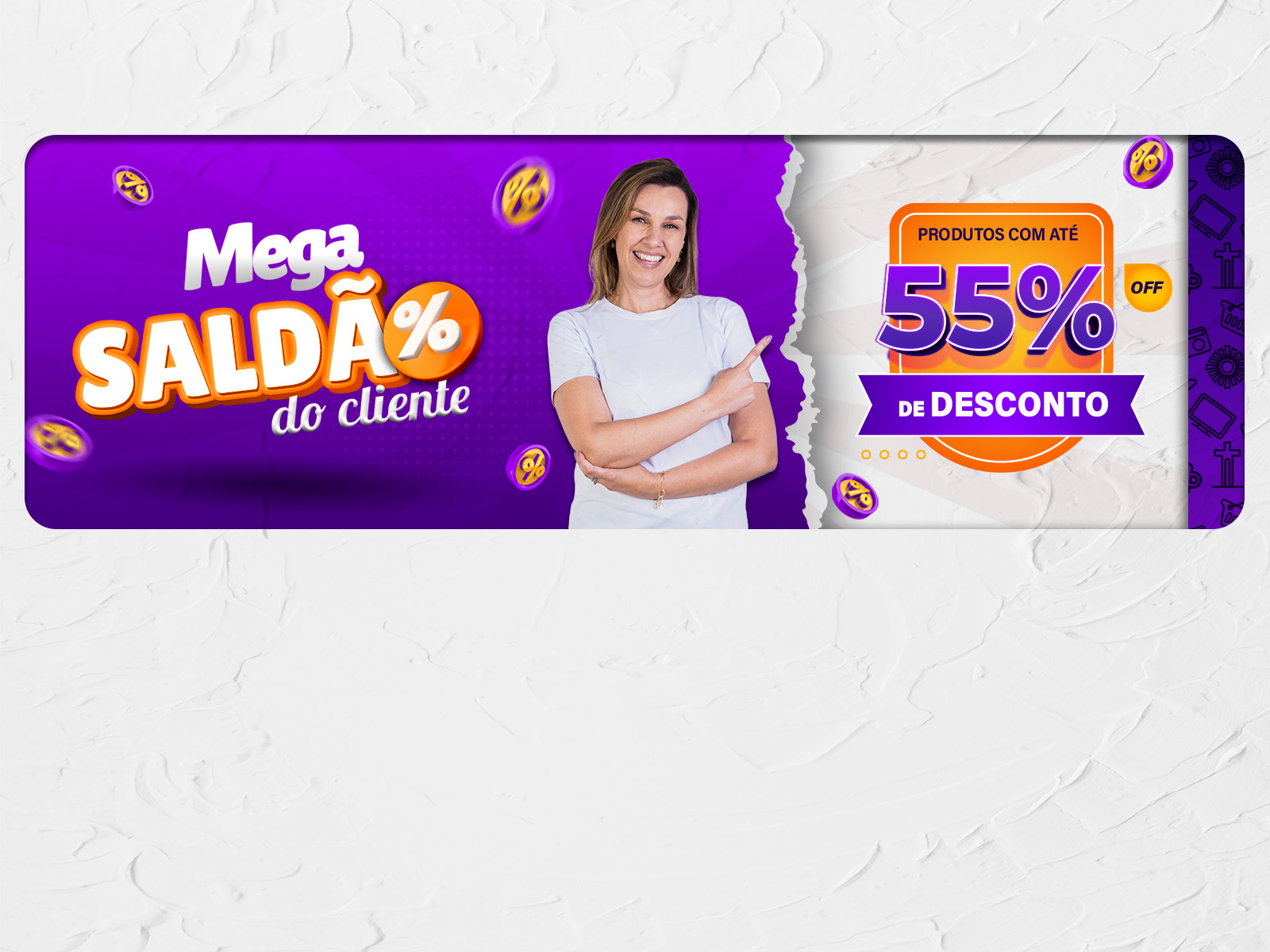 Mega Sald O Do Cliente Ofertas Incr Veis Para Voc Capa Do Portal