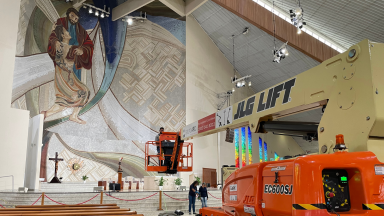 Santuário Pai das Misericórdias passa por período de manutenções