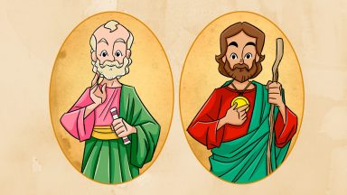 São Simão e São Judas Tadeu Apóstolos, rogai por nós!