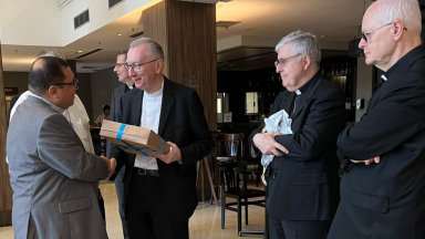 Presidente da Canção Nova é recebido pelo Cardeal Parolin