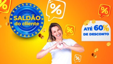 Ofertas especiais em toda a loja.