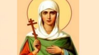 Santa Antonina de Nicéia, martirizada com ferros em brasa por ser cristã