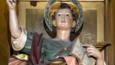 São Pancrácio, intercessor contra cólicas e dores de cabeça, rogai por nós!