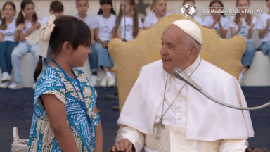 Papa na intenção de oração para abril: menos telas, mais “olho no olho”