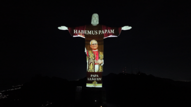 Santuário Cristo Redentor celebra eleição do Papa Leão XIV