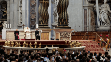 Papa aos seminaristas: invistam em maturidade, rejeitem toda a hipocrisia