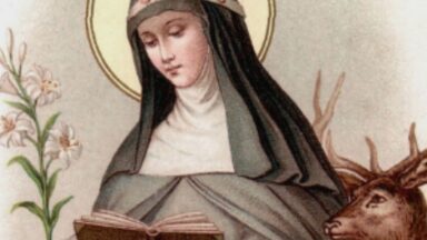 Santa Brígida, mãe e monja
