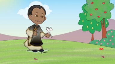 O Santo que parou um homem no ar!