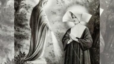 Santa Catarina Labouré e a Medalha de Nossa Senhora das Graças