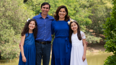 Jesus, Maria e José, minha família vossa é!