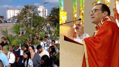 Padre Wagner: “deixemos que o Rei da Glória entre em nossos corações”