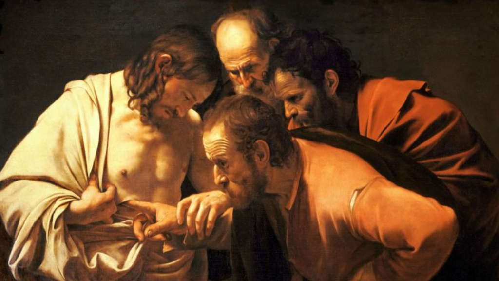 Pintura de Michelangelo Merisi, o Caravaggio, de 1603