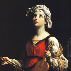 Pintura de Santa Cecília