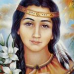 Santa Catarina Tekakwitha, indígena cristã na América do Norte