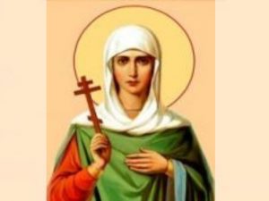 Santa antonina de niceia martirizada com ferros em brasa por ser crista 2