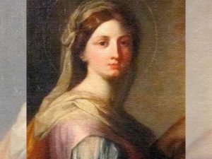 Santa zita virgem e padroeira das empregadas domesticas