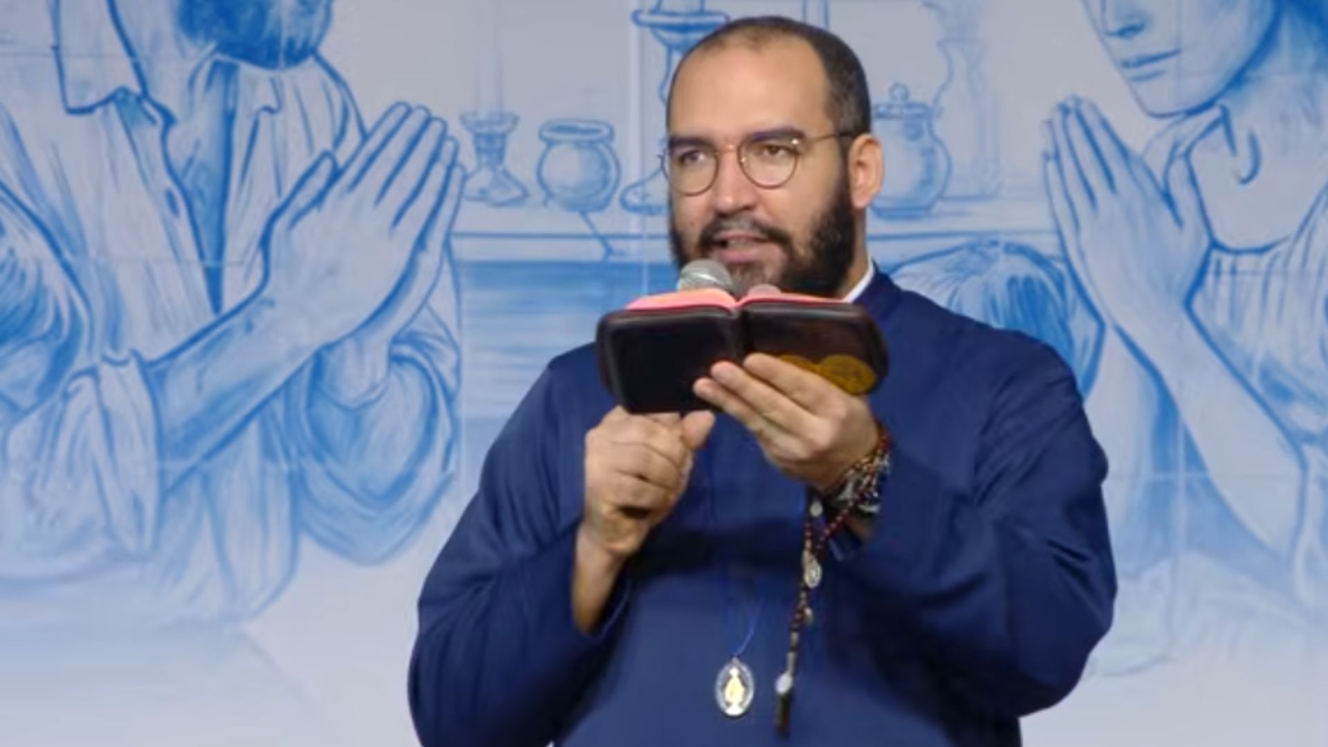 Padre Gabriel Vila Verde prega no Acampamento Mariano 2026 na Canção Nova
