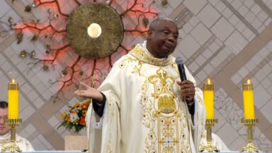 O momento da comunhão: um encontro com Jesus