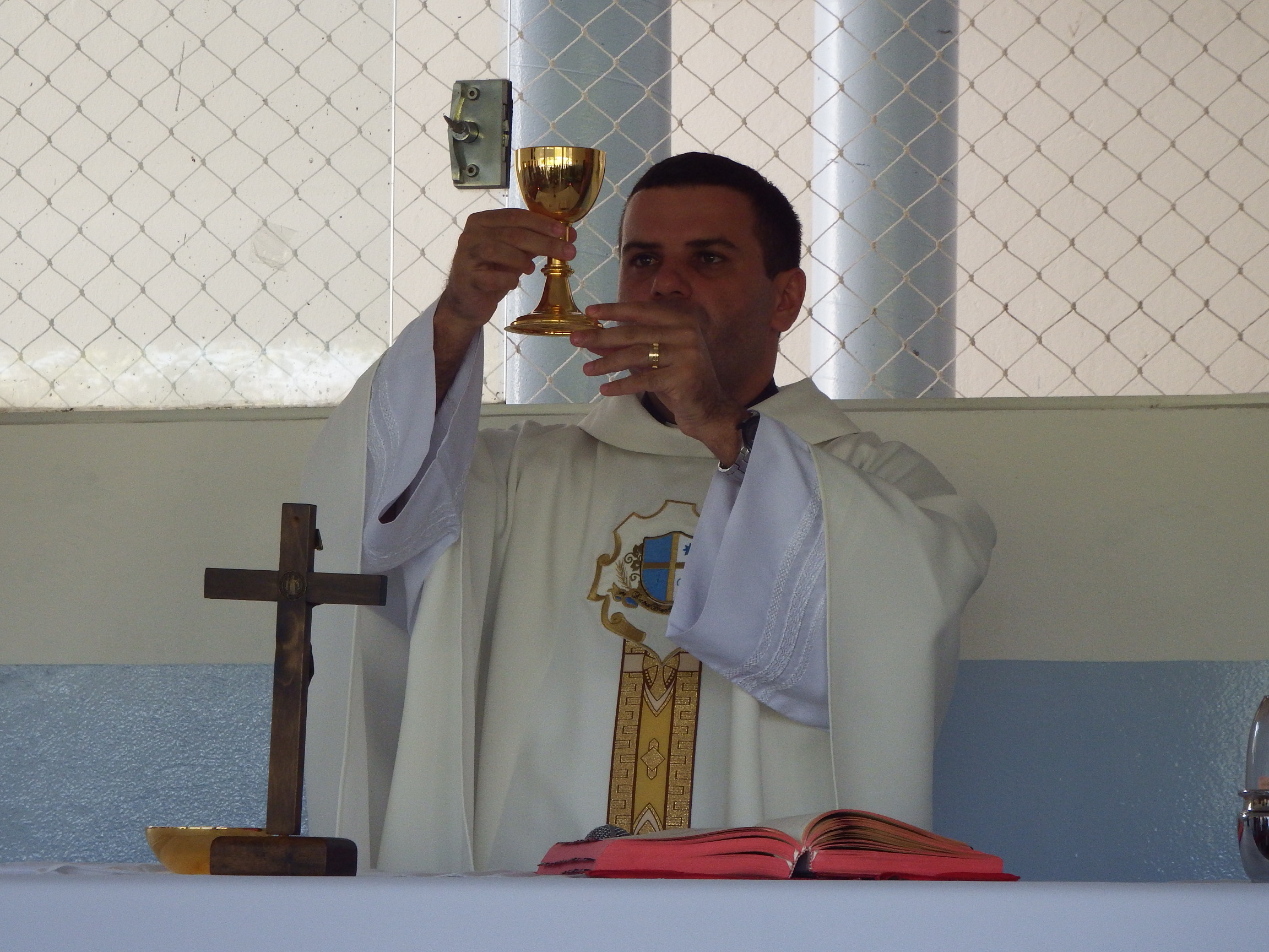 Missa de inauguração do Prédio "São Domingos Sávio"