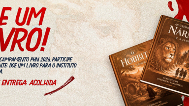 No PHN, doe um Livro para o Instituto Canção Nova