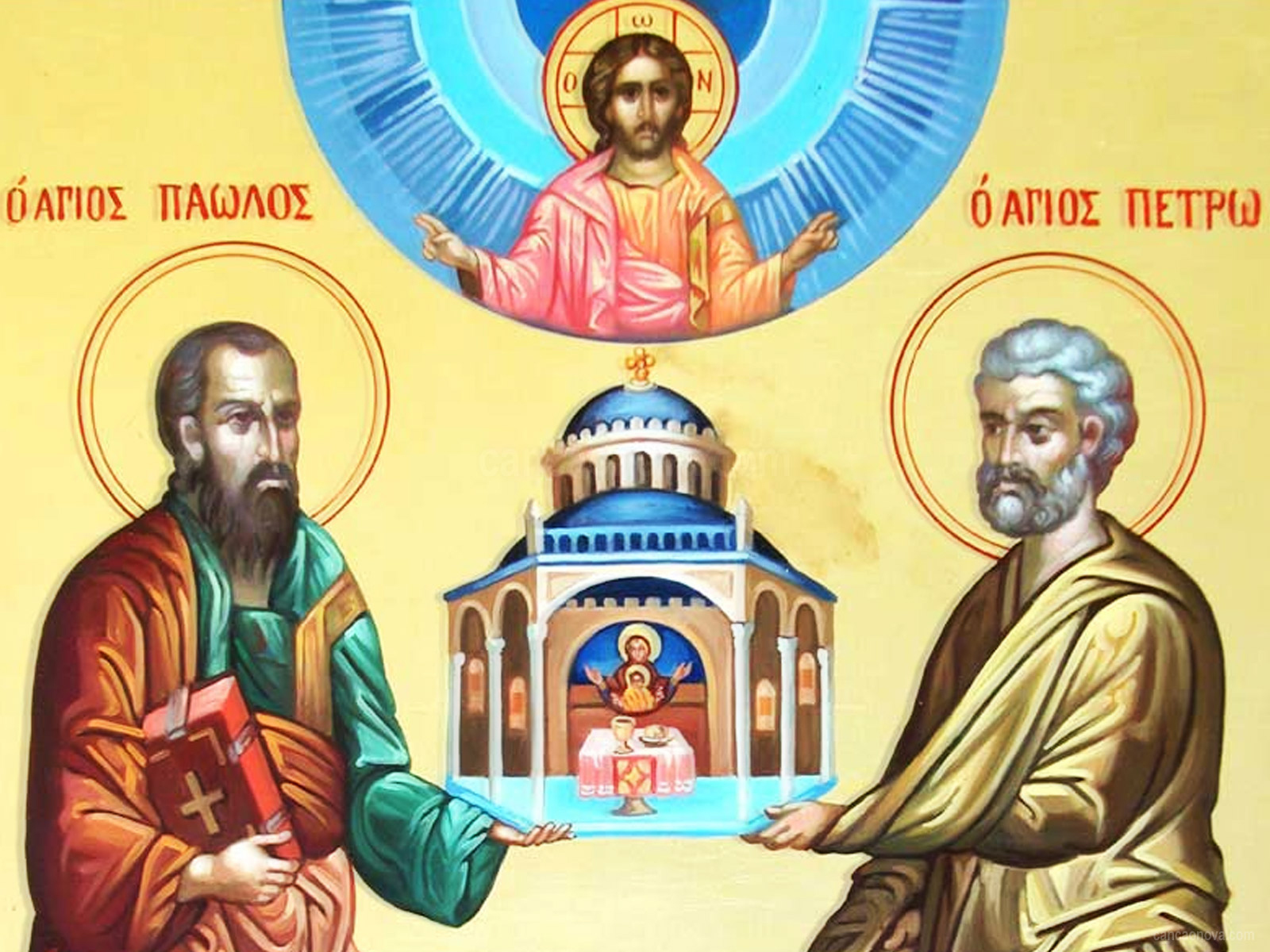 Pedro e Paulo são grandes apóstolos da nossa igreja
